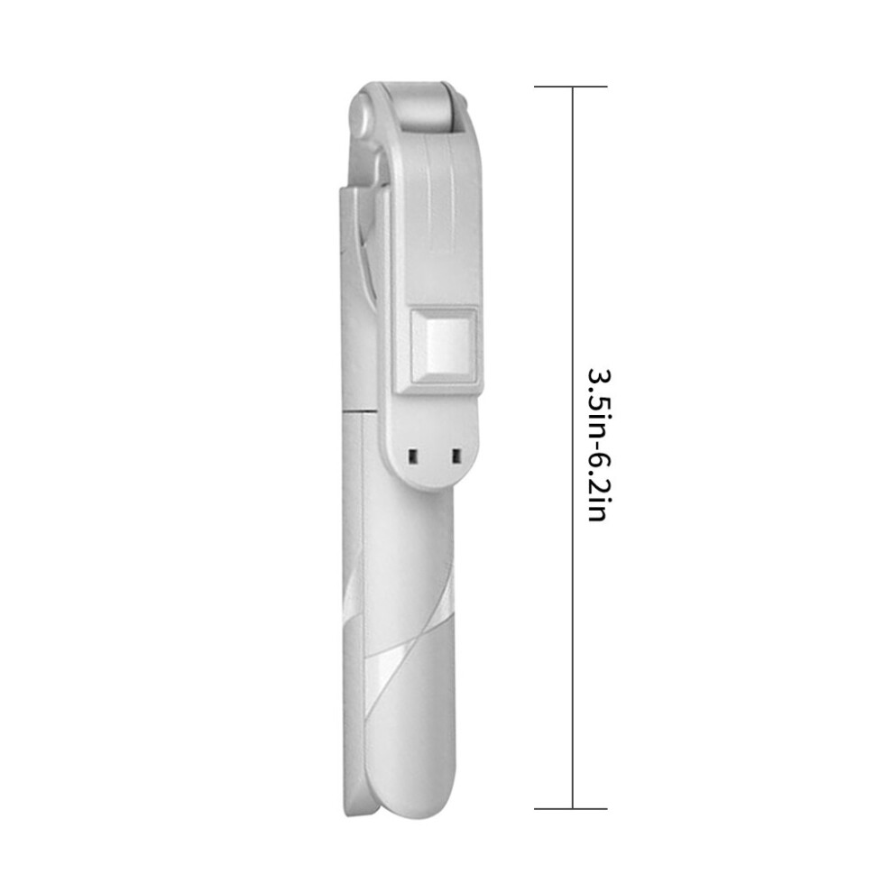 (A-) Xt02 Bluetooth Selfie Stick 360 Rotating Live Streaming Phone Holder Retractable And Portable Multifunctional Tripod White 4852056948890