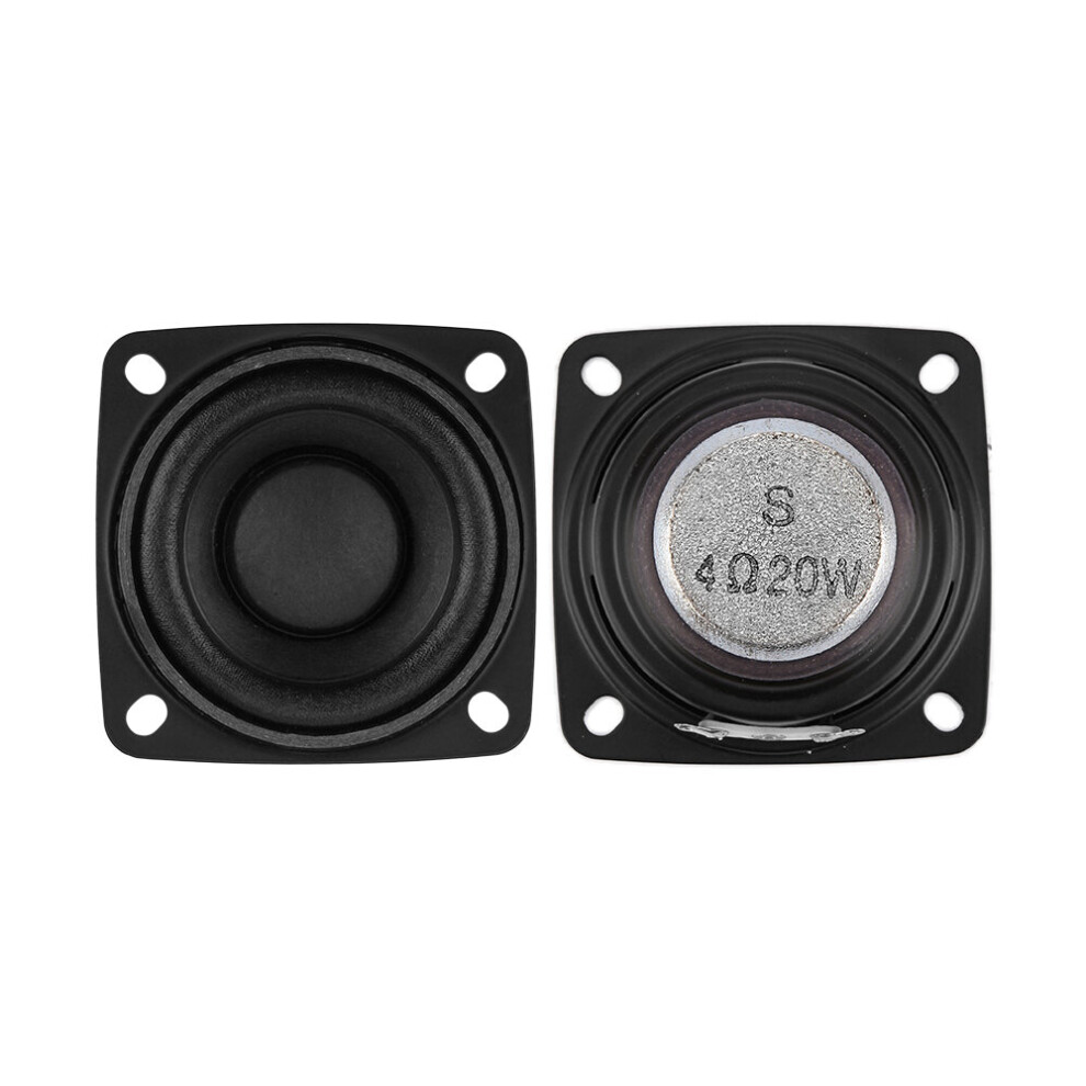 Aiyima 2Pcs 2 Inch Full Range Audio Sound Amplifier Speaker 52Mm 4 Ohm 20W Home Theater Loudspeaker Diy Bluetooth Speaker 4851195386747