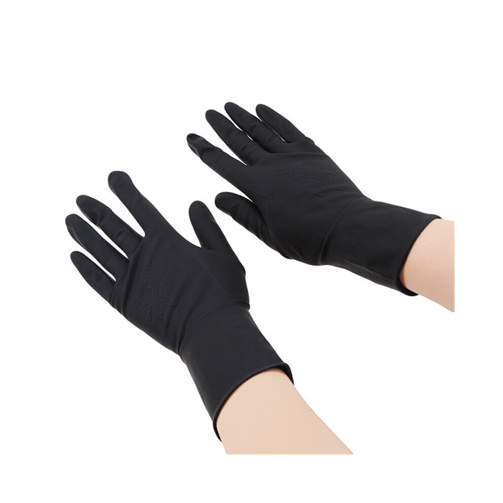 Photos - Hair Pin / Headband / Elastic Hair Tie  High Quality Hair Straightener Perm Curling Hairdressing Heat Resistant Glove Black Glove Styling Hairdressing A(a-25x10cm)