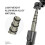 (a-White) Portable Wireless Bluetooth Selfie Stick With Tripod Extendable Foldable Monopod For IOS Android iPhone 12 Pro Gopro Cameras 5