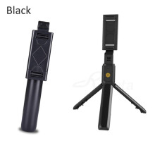 (a-Black) Onvian 3 in 1 Mini Wireless Bluetooth Selfie Stick With Shutter Remote Tripod For Phone Monopod For iPhone Huawei Samsung Oneplu