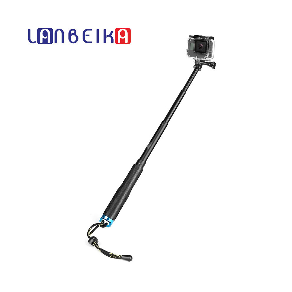 Lanbeika 19-49Cm Portable Selfie Stick Extend Monopod For Gopro Hero 11 10 9 8 Sjcam Sj4000 Sj5000 Dji Osmo Action 2 3 Camera 4855008124755