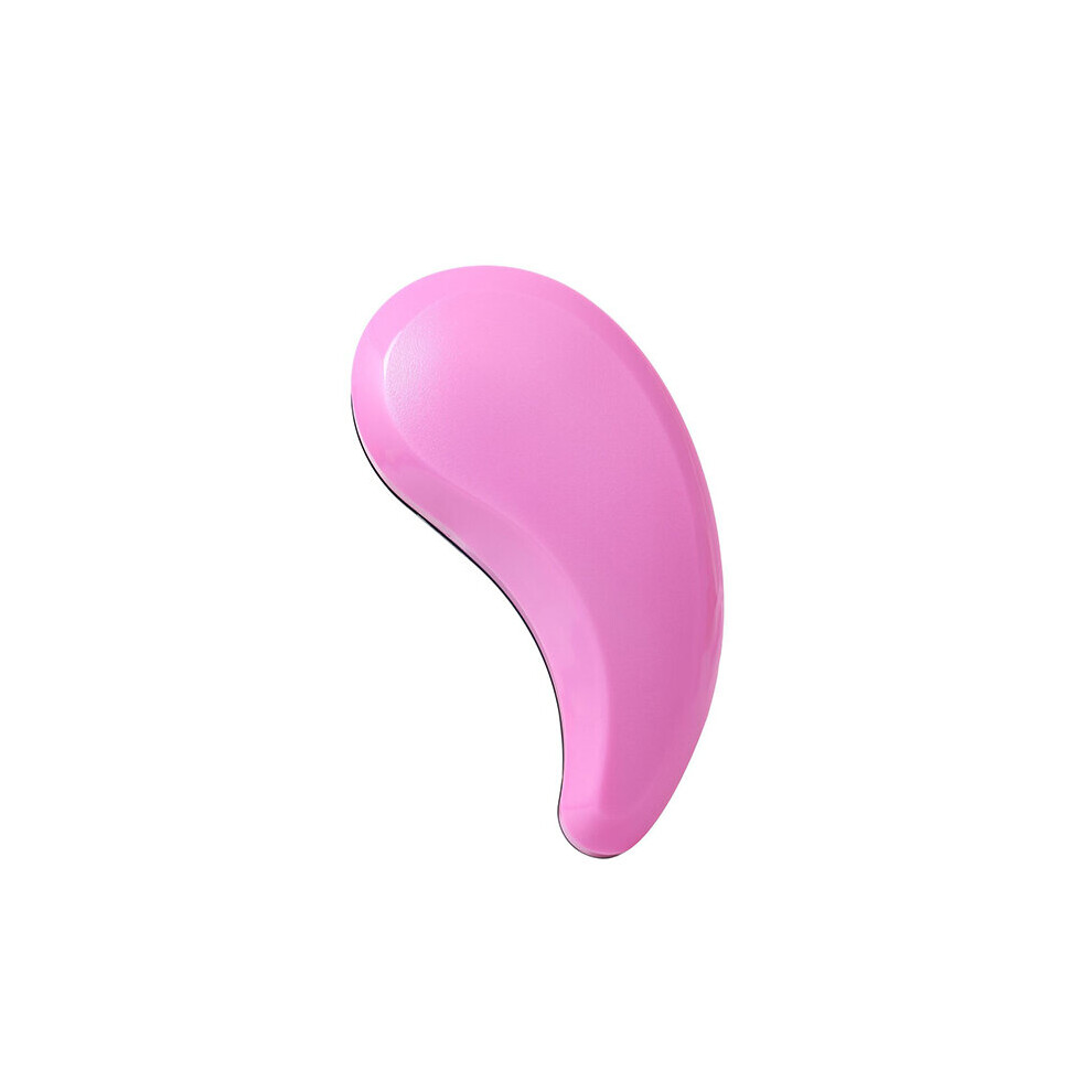 Dechoicelife (A-Pink) Comma Straightening Brush Shower Massage Comb Tangled Hair Comb Hair Scalp Treatments Anti-Static Hairstyles Hair Salon Tools