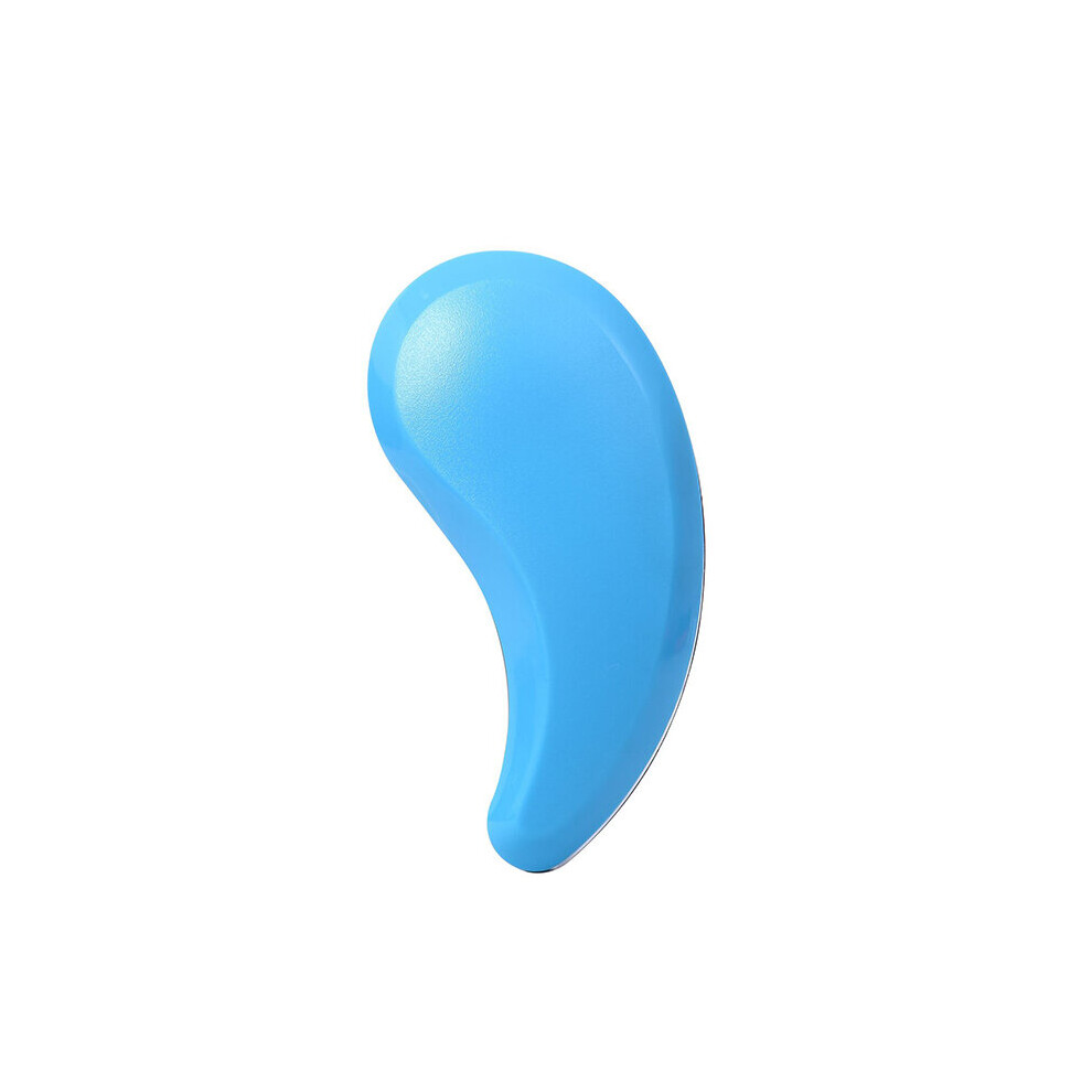 Dechoicelife (A-Blue) Comma Straightening Brush Shower Massage Comb Tangled Hair Comb Hair Scalp Treatments Anti-Static Hairstyles Hair Salon Tools