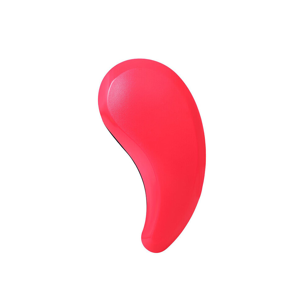 Dechoicelife (A-Red) Comma Straightening Brush Shower Massage Comb Tangled Hair Comb Hair Scalp Treatments Anti-Static Hairstyles Hair Salon Tools