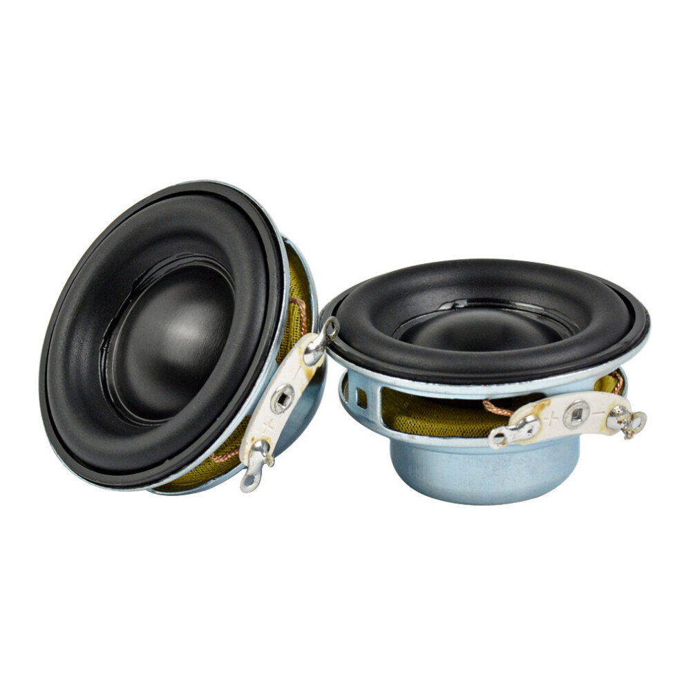 Aiyima 2Pcs 5W 40Mm Mini Audio Portable Speakers 16 Core 4Ohm Full Range Speaker Rubber Side Ndfeb Magnetic Loudspeaker 4851195397408