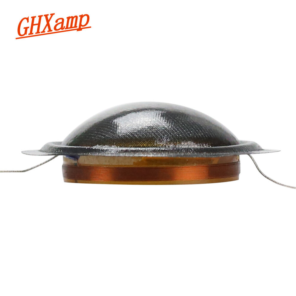 Ghxamp 25.5Mm Dome Treble Voice Coil 1"Inch 8Ohm Translucent Silk Diaphragm Speaker Repair For Hivi Ss1ii Qa-2101F Accessories 4851195381476