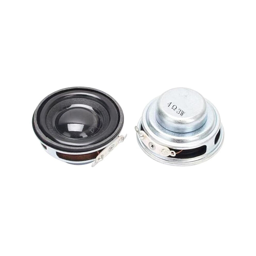 2Pcs Mini 4Ohm 3W Speaker Stereo Woofer Loudspeaker For Notebook Diy Repair 4851195399853