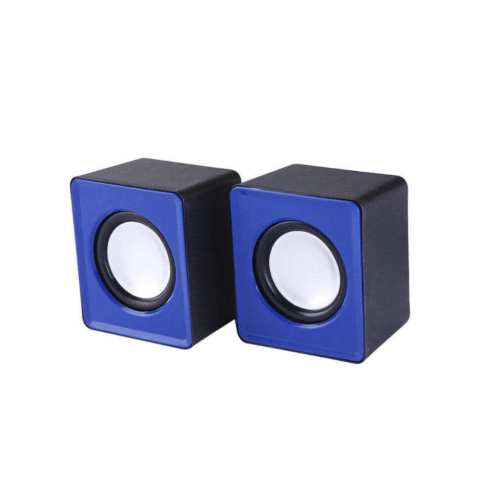 (A-) Ryra Mini Computer Speaker Usb Wired Speakers 3D Stereo Sound Surround Loudspeaker For Pc Laptops Notebook Portable Loudspeakers Orange 4851195407732