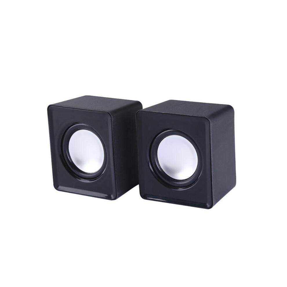 (A-) Ryra Mini Computer Speaker Usb Wired Speakers 3D Stereo Sound Surround Loudspeaker For Pc Laptops Notebook Portable Loudspeakers Beige 4851195407701