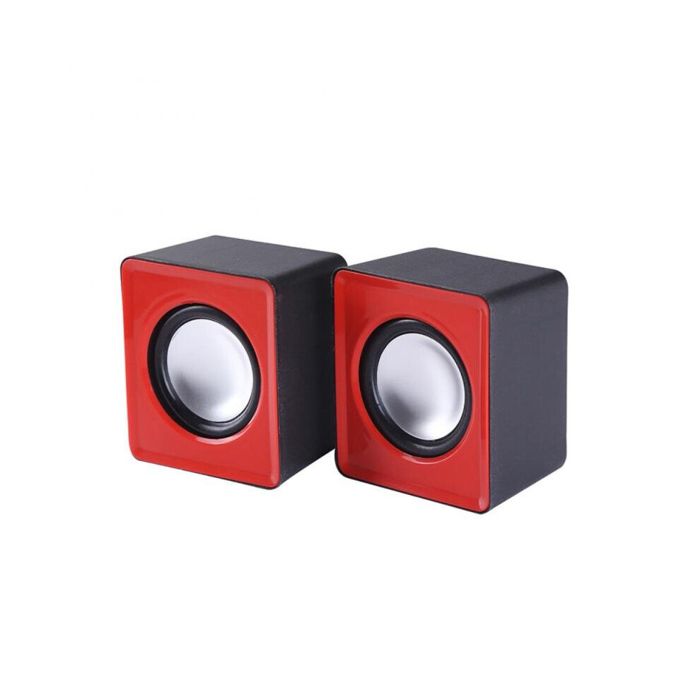 (A-Usb Wired) Ryra Mini Computer Speaker Usb Wired Speakers 3D Stereo Sound Surround Loudspeaker For Pc Laptops Notebook Portable Loudspeakers 4851195407749