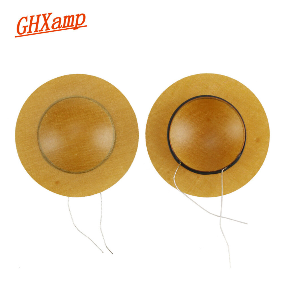 Ghxamp 25.5mm Treble Voice Coil Round Wires Horn Resin Sound Diaphragm Tweeter Speaker Repair Film Driver Head 6OHM 8OHM 1Pairs-image-OPC-PC2Z95Q-NEW