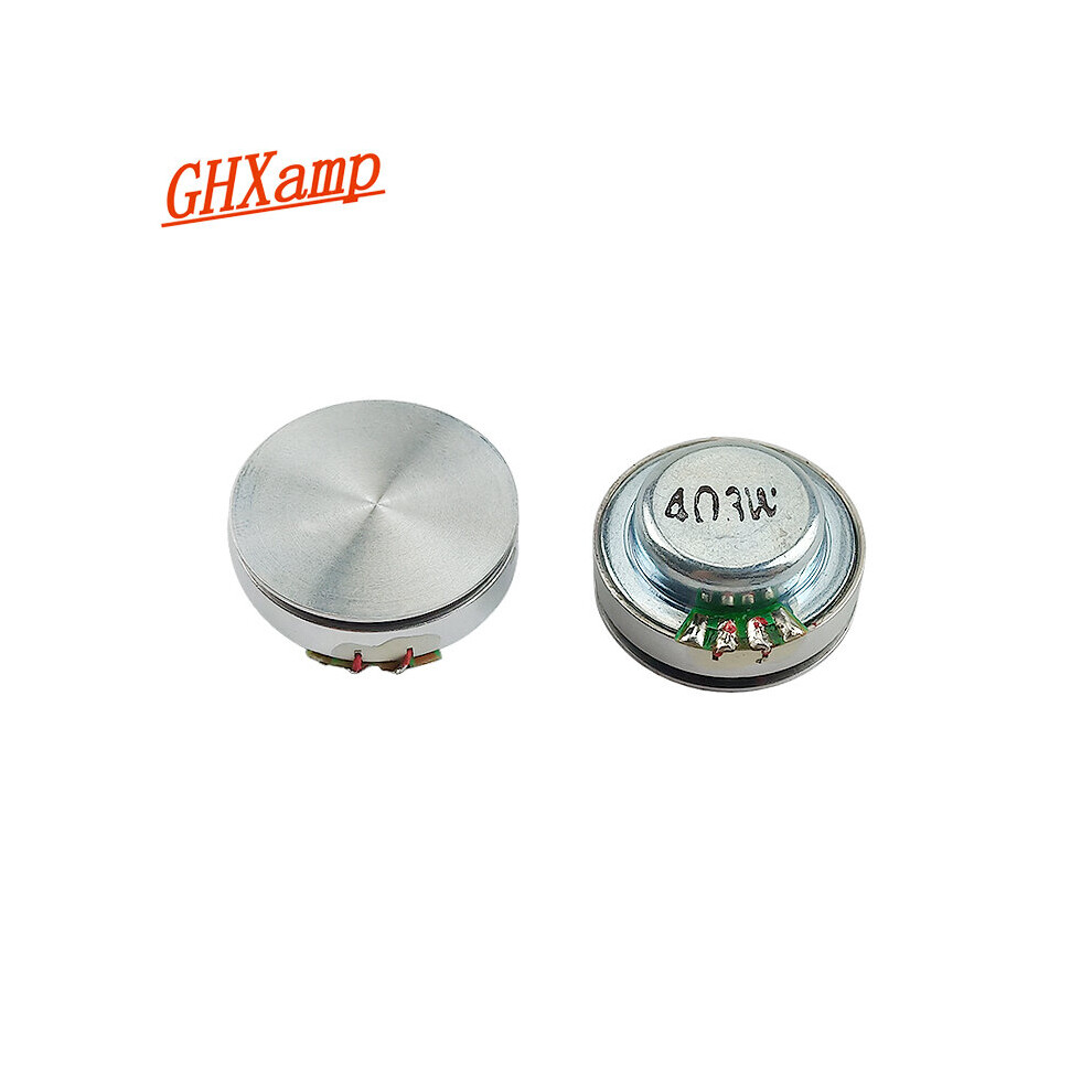 26Mm Resonant Speaker Vibrating Horn Ndfeb Magnet Speaker 4Ohm 3W For Guitar Genie Use Mini Speaker 140Hz~20Khz 2Pcs 4851195399839