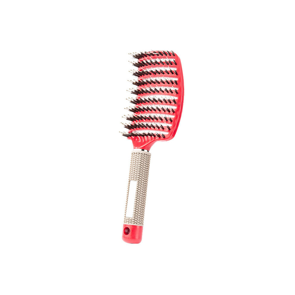 Dechoicelife Unisex Silver (A-) 2022 New Straightening Plastic Hair Comb Professional Hair Scalp Massage Hair Brush For Women