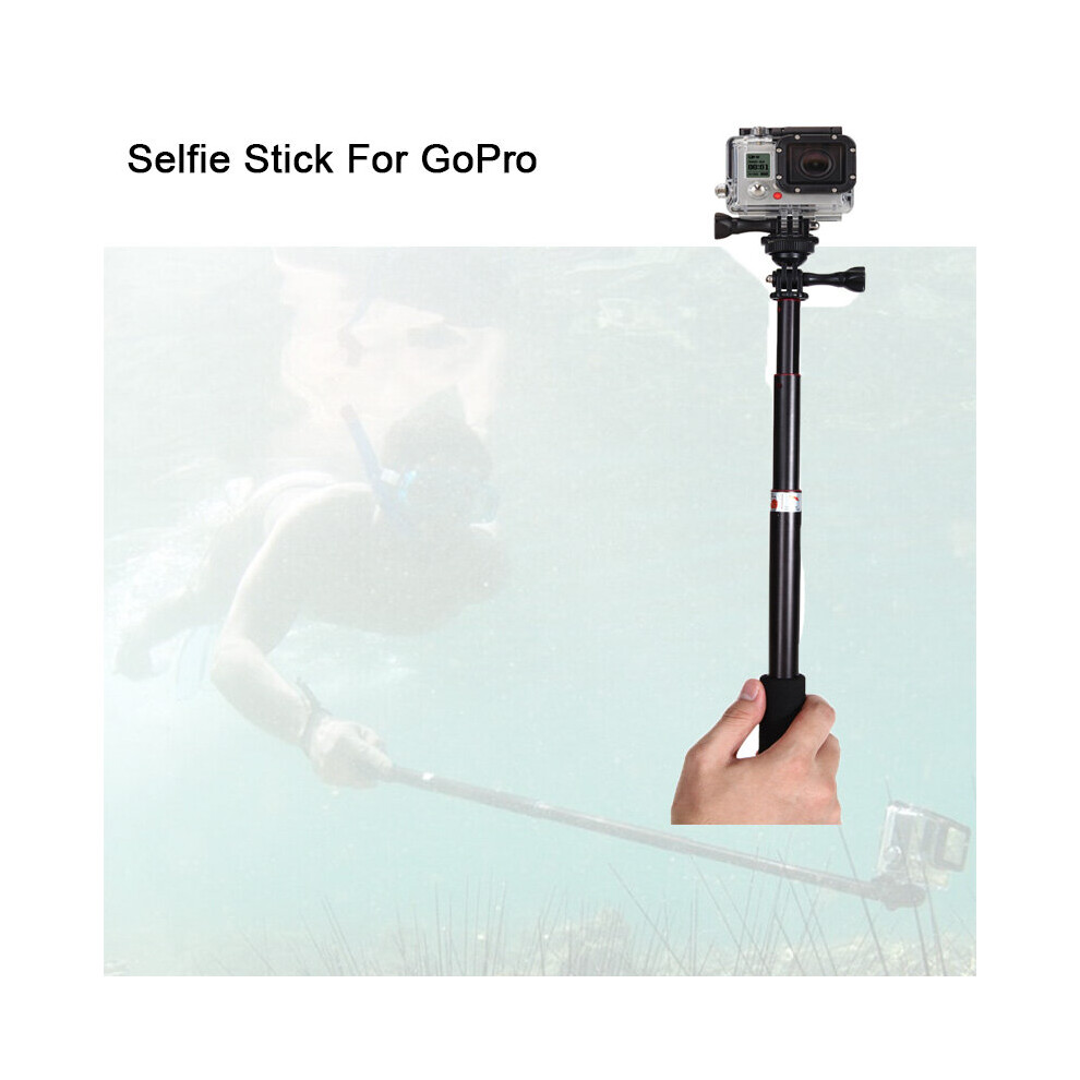 Waterproof Monopod Tripod Telescoping For Gopro Stick Extendable Baton Selfie Handheld Pole Sticks For Gopro Hero 2 3 4855008124359