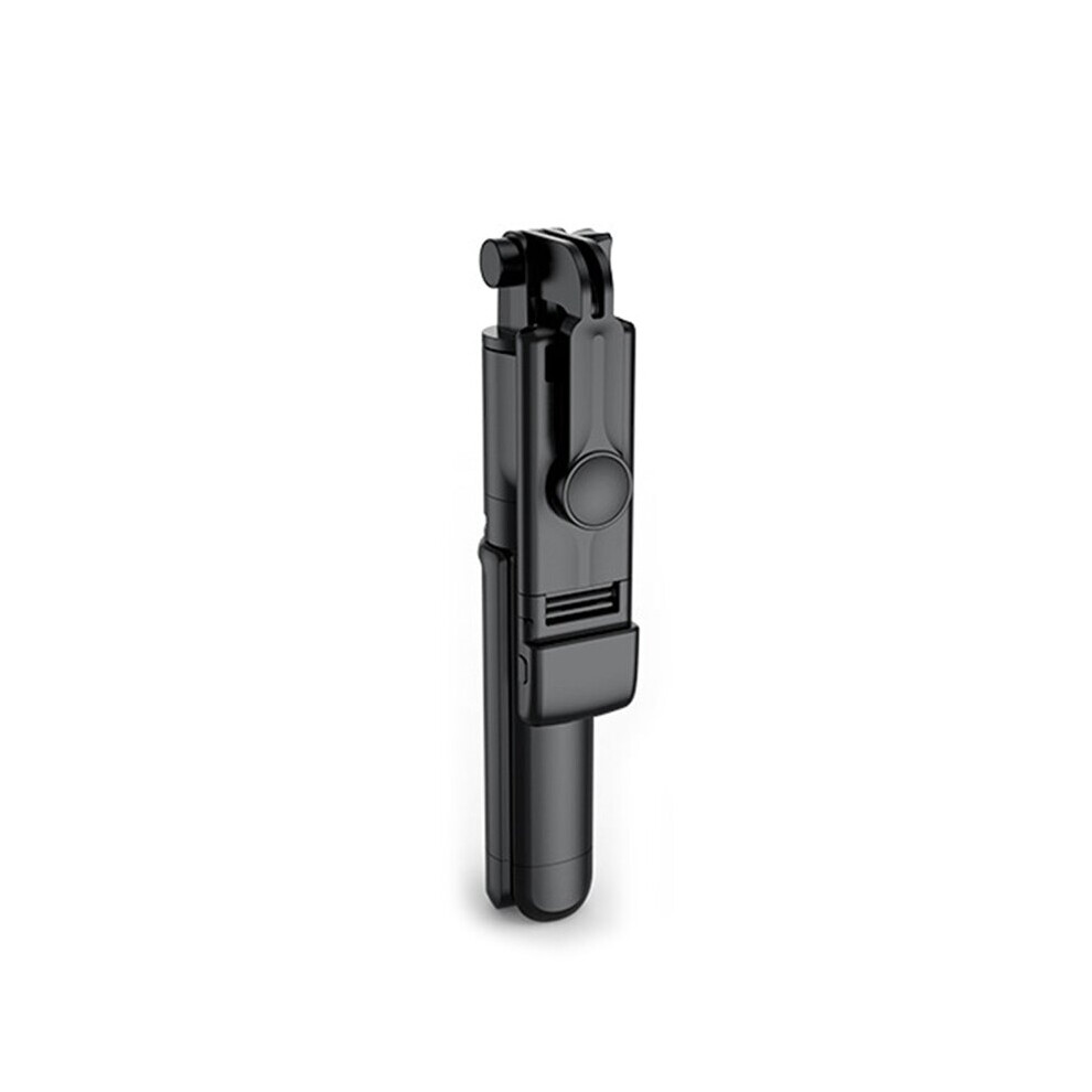(A-S03s ) Mini Selfie Stick Tripod Stand Metal Phone Bracket Extendable W/ Wireless Remote Black 4855008122256