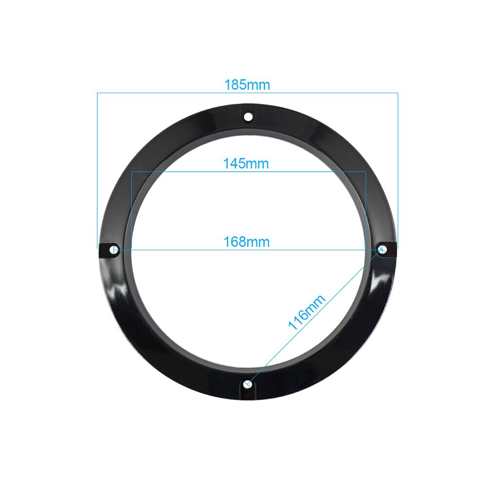 (A-6.5Inch) Aiyima 2Pcs Audio Speakers Protective Cover 3/4/5/6.5 Inch Protective Mesh Net Grille Diy For Car Speaker Cover 4851195384323