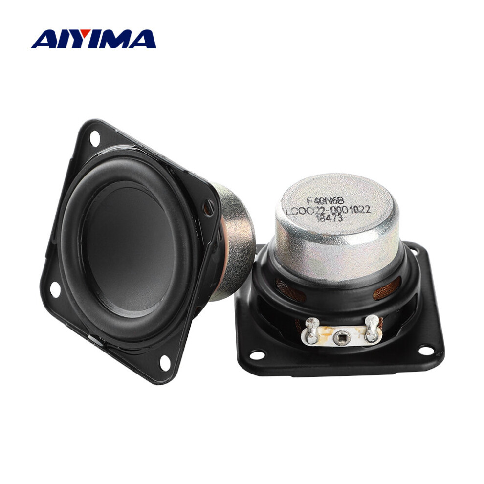 Aiyima 2Pcs 1.75 Inch Neodymium Full Range Speaker 4 Ohm 15W Home Theater Loudspeaker Diy Wireless Bluetooth Mini Speaker 4851195382305