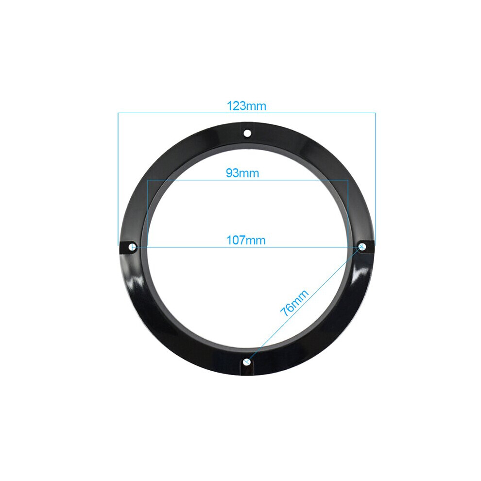 (A-4Inch) Aiyima 2Pcs Audio Speakers Protective Cover 3/4/5/6.5 Inch Protective Mesh Net Grille Diy For Car Speaker Cover 4851195384309