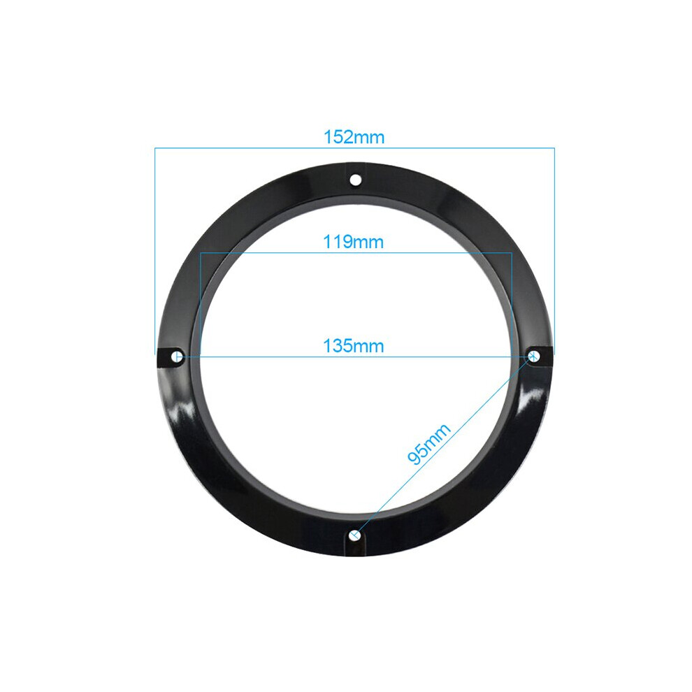 (A-5Inch) Aiyima 2Pcs Audio Speakers Protective Cover 3/4/5/6.5 Inch Protective Mesh Net Grille Diy For Car Speaker Cover 4851195384316