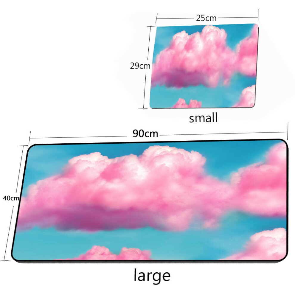 Photos - Other for Computer XGZ Pink Cloud Girl Heart Kawaii Mouse Pad Xxl Gamer Notebook Gaming Accessories Computer PC Keyboa(a-style 10 300x700X2mm)