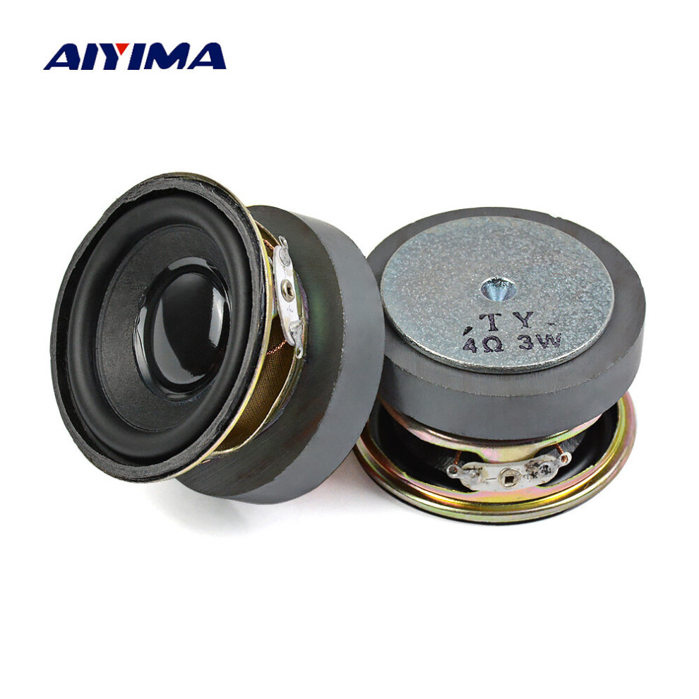 Aiyima 2Pcs 4Ohm 3W Audio Speaker 2 Inch 52Mm Tweeter Altavoz Round Bluetooth Loudspeaker Diy For Home Theater Sound System 4851195402270