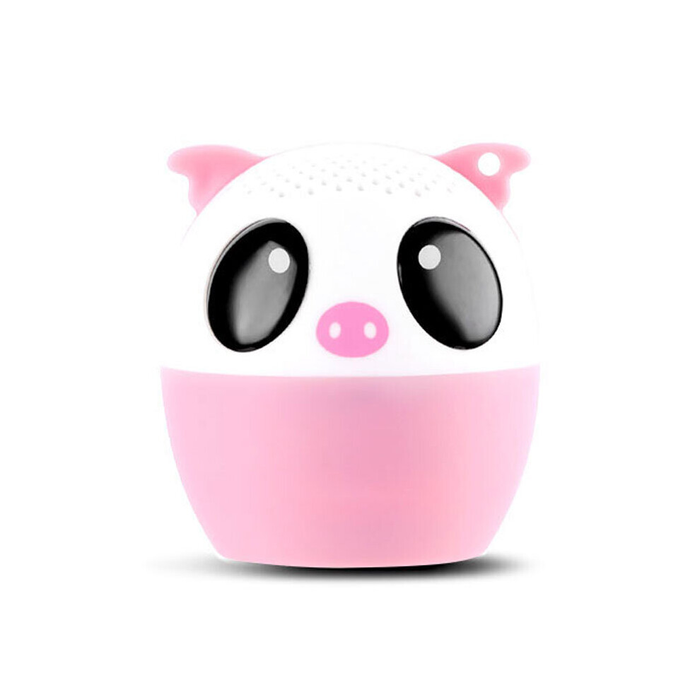 (A- 1.25") Bluetooth Speaker Outdoor Audio Pet Mini Tws Party Speaker Cartoon Animal Speaker Christmas Caixa De Som Pink 4851195415430