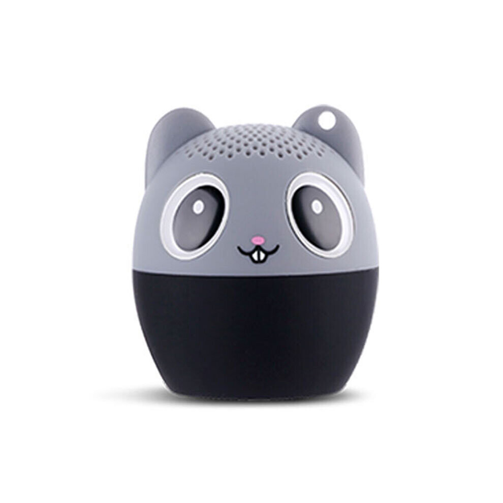 (A- 1.25") Bluetooth Speaker Outdoor Audio Pet Mini Tws Party Speaker Cartoon Animal Speaker Christmas Caixa De Som Grey 4851195415416