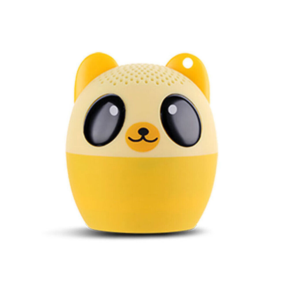 (A- 1.25") Bluetooth Speaker Outdoor Audio Pet Mini Tws Party Speaker Cartoon Animal Speaker Christmas Caixa De Som Yellow 4851195415447