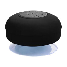 (a-black) Mini BT Speaker Wireless Waterproof Shower Speakers for Phone PC Bluetoothcompatible Hand Free Car Speaker Loudspeaker