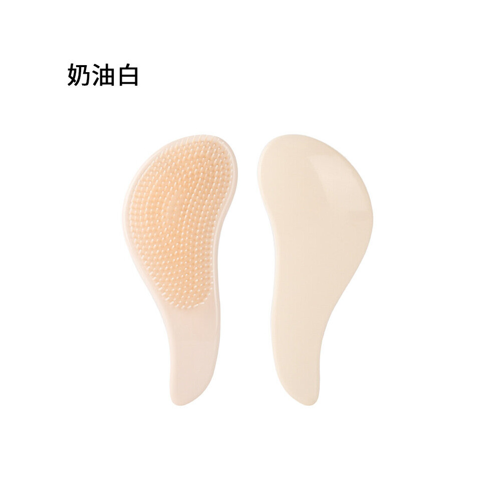 Dechoicelife Unisex (A-08) 1Pc Massage Comb Portable Soft-Toothed Hair Straightening Non-Knotted Anti-Static Dry And Wet Dual-Use Plastic Hairdressing Comb