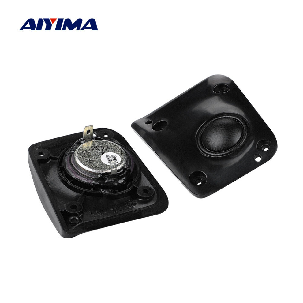 Aiyima 2Pcs Speaker Silk Film Tweeter Audio Speaker Driver 4 Ohm 20W Hifi Home Theater Sound Speaker Unit 4851195415522