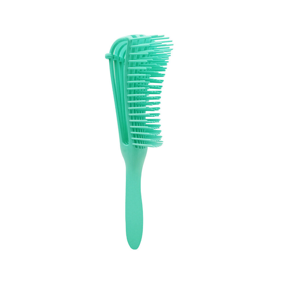 Dechoicelife Unisex Green (A-) Hair Comb Massage Scalp Eight Claw Care Hair Brush Hairdressing Detangling Brush Professional Straightening Brush
