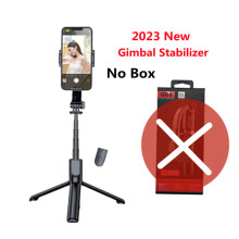 (a-No Box) COOL DIER Q08 2023 NEW Wireless Selfie Stick Tripod Handheld Gimbal Stabilizer With Bluetooth Shutter Monopod For iphone xiaomi
