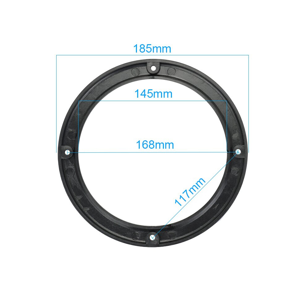 (A-6.5 Inch) Aiyima 2Pcs Audio Speakers Altavoz Prtatil Protective Cover 2/4/5/6.5 Inch Protective Mesh Net Grilles Diy Car Speaker Column 4851195383876