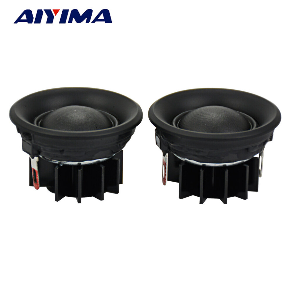 (A-6Ohm) Aiyima 2Pcs 1.5Inch Hifi Audio Portable Speakers 6Ohm 10W Stereo Tweeters Speaker Silk Film Louderspeaker Horn For Home Theater 4851195400863