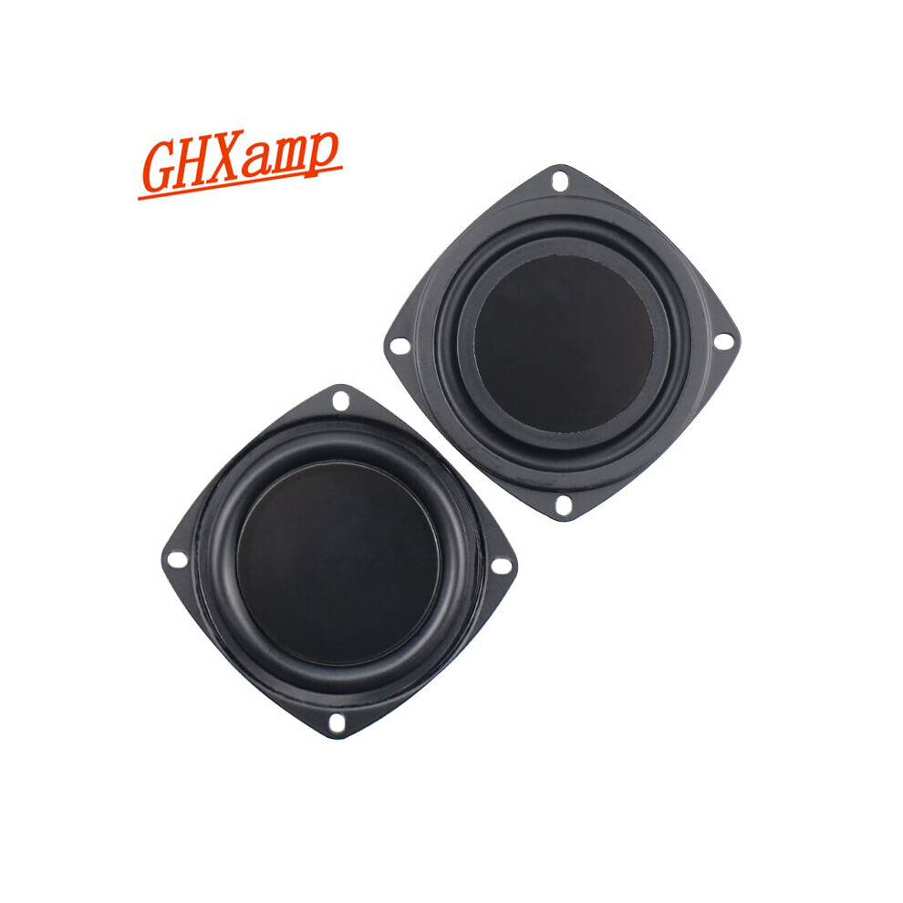 New 2Pcs 3 Inch 78Mm Bass Radiator Passive Speaker For 2 - 5Inch Home-Made Speakers Auxiliary Low Frequency Rubber Diy 4851195385306