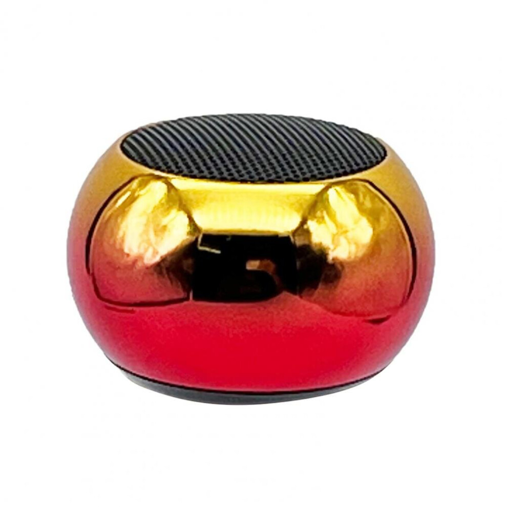 (A- A) Portable M3 Wireless Speaker High Fidelity Surround Sound Effect Portable Bluetooth-Compatible5.0 Mini Multifunctional Sound Box Red 4851195415324
