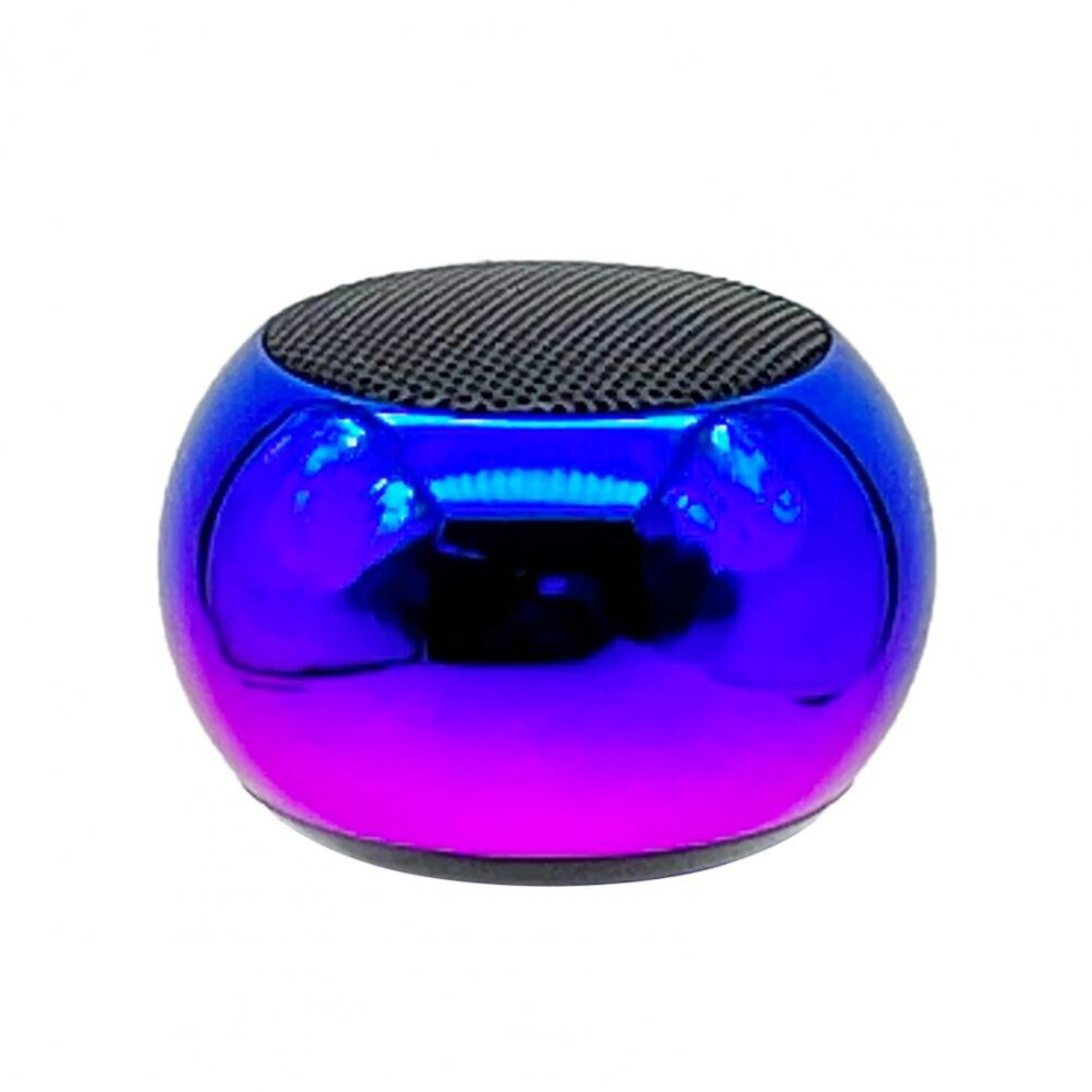 (A- A) Portable M3 Wireless Speaker High Fidelity Surround Sound Effect Portable Tooth-Compatible5.0 Mini Multifunctional Sound Box Blue 4851195415294