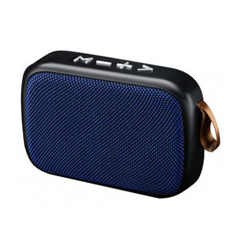 (A-) Loudspeaker Useful Rechargeable Portable Tooth-Compatible4.2 High-Fidelity Speaker For Listening To Music Blue 4851195415256