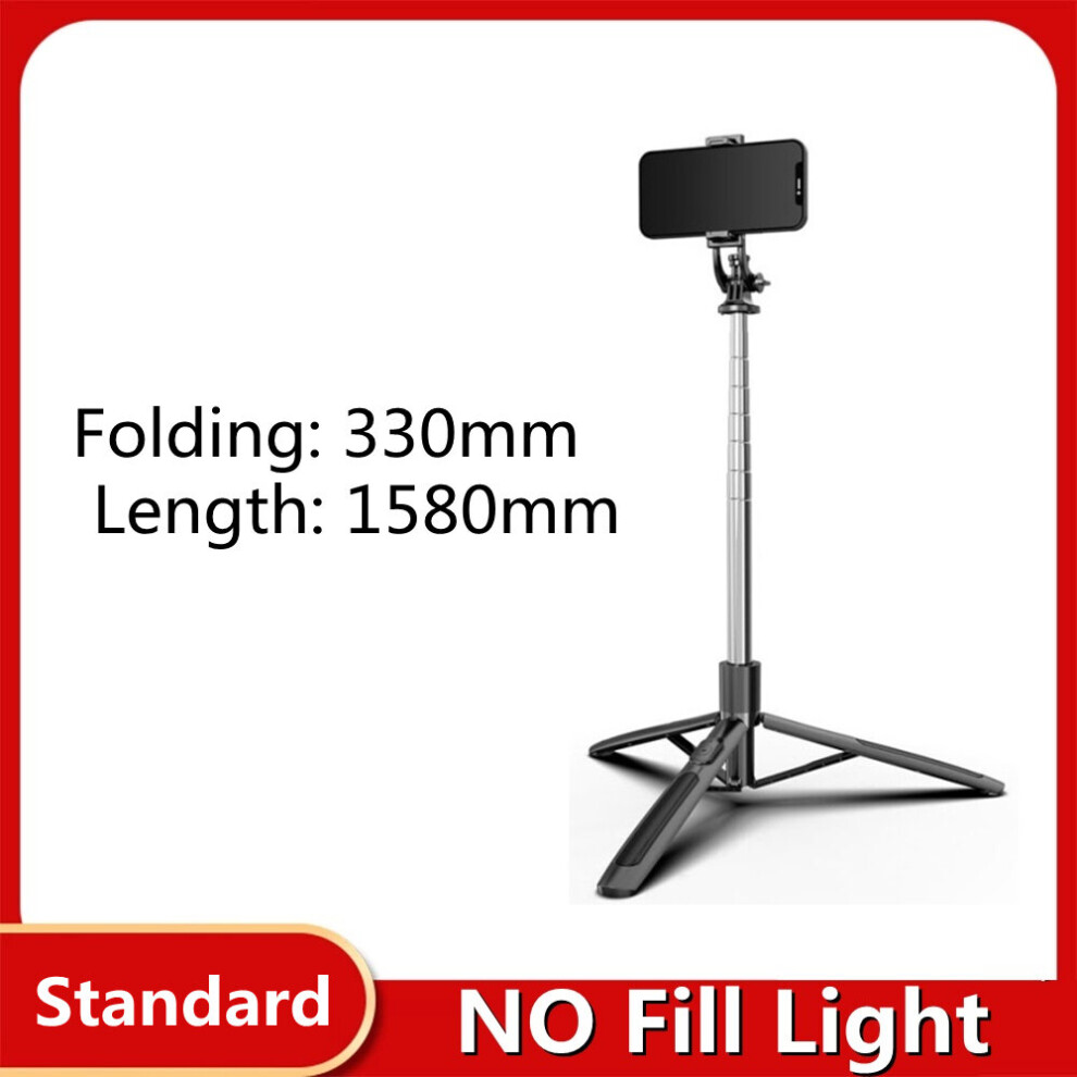 (A-No Fill ) 4 In 1 Wireless Bluetooth Selfie Stick 1580Mm With Double Fill Foldable Tripod Monopod For Gopro Action Cameras Smartphone Light 4855008105402
