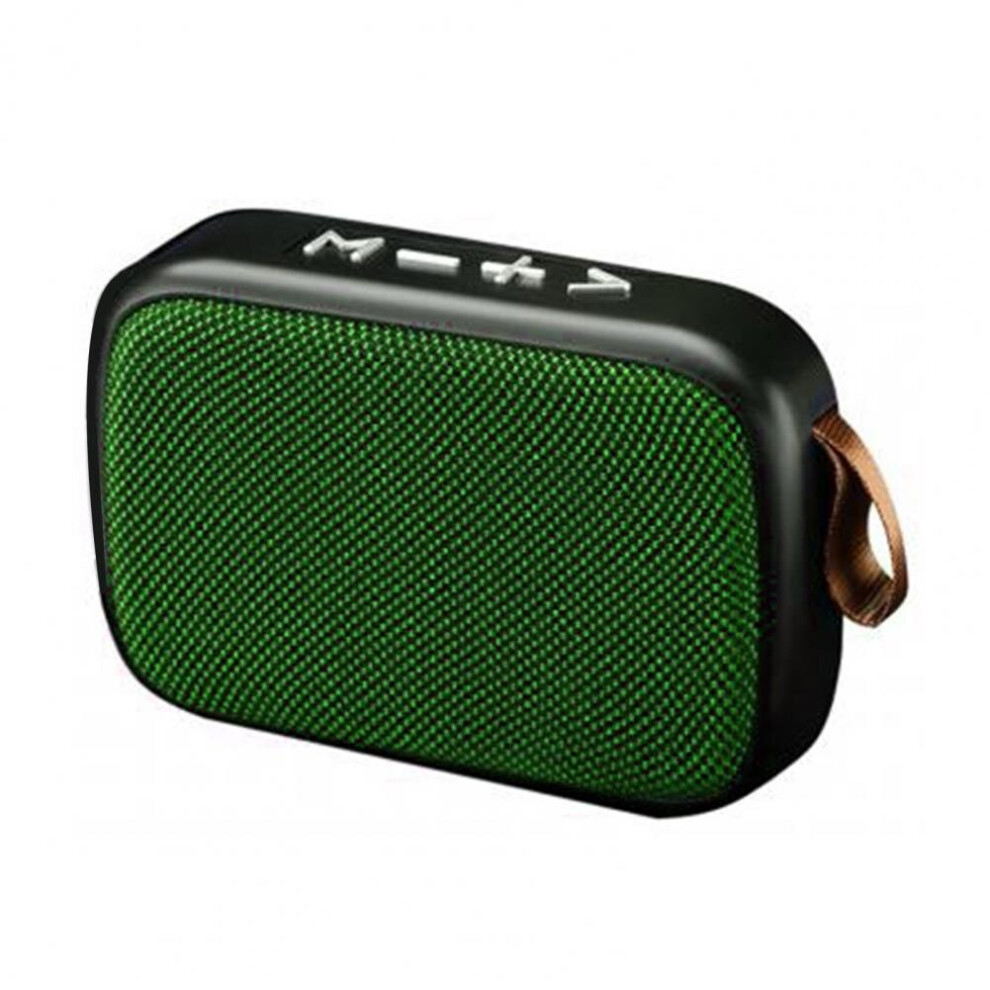 (A-) Loudspeaker Useful Rechargeable Portable Bluetooth-Compatible4.2 High-Fidelity Speaker For Listening To Music Green 4851195415263