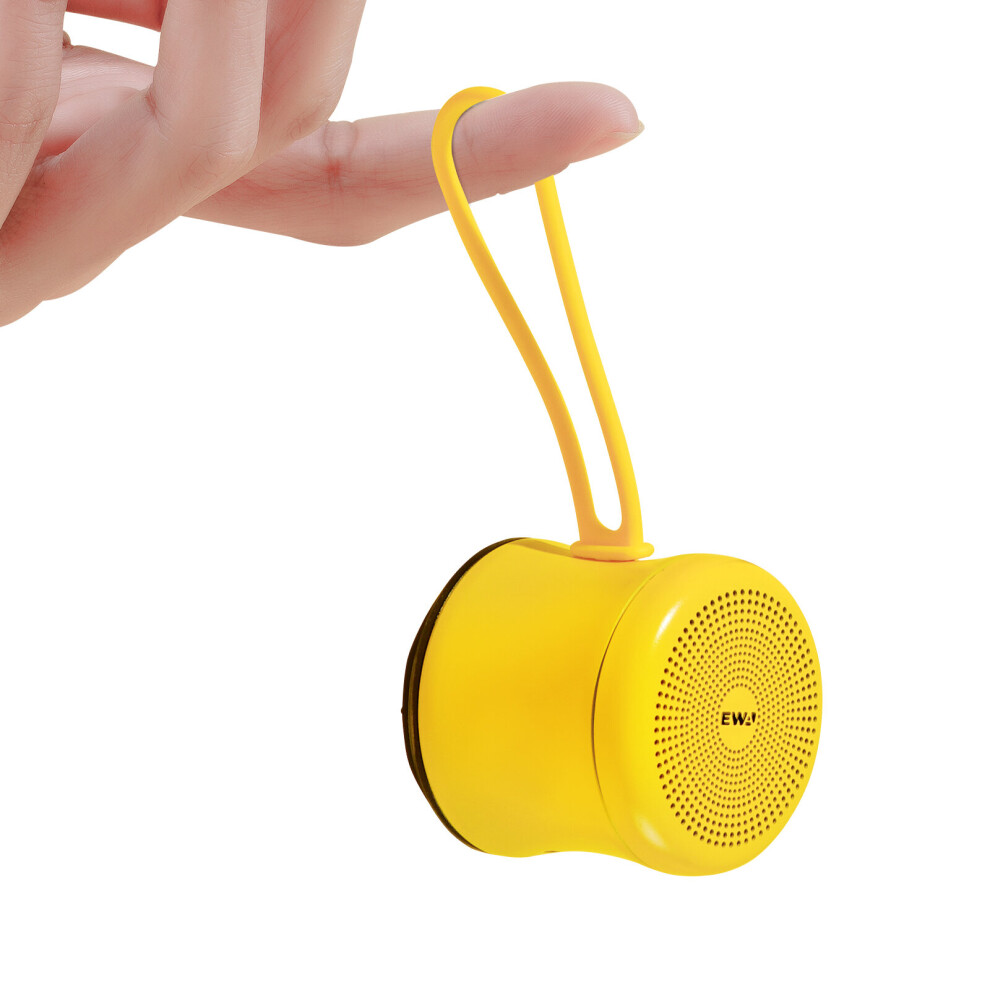 (A-A119-) Ewa A119 Mini Bluetooth Speaker Ipx7 Waterproof Tws Interconnected Stereo Speaker Metal Wireless Ultra Long Play Music Portable Yellow 4855059757278