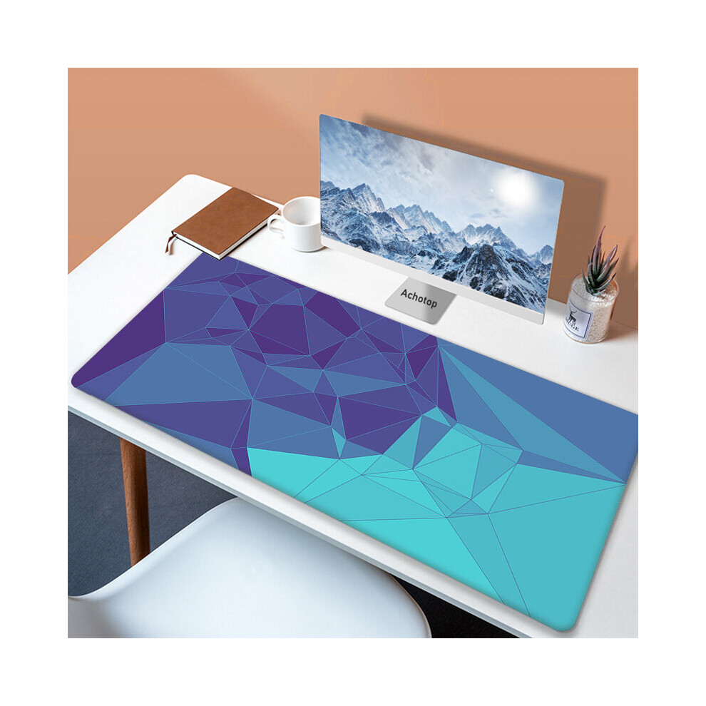 (A-Cn00015 300X800x2mm) Geometric 900X400 Mouse Pad Computer Laptop Anime Keyboard Mouse Mat Xxl Large Mousepad Keyboards Gamers Decoracion Desk Mat P 4855357875391