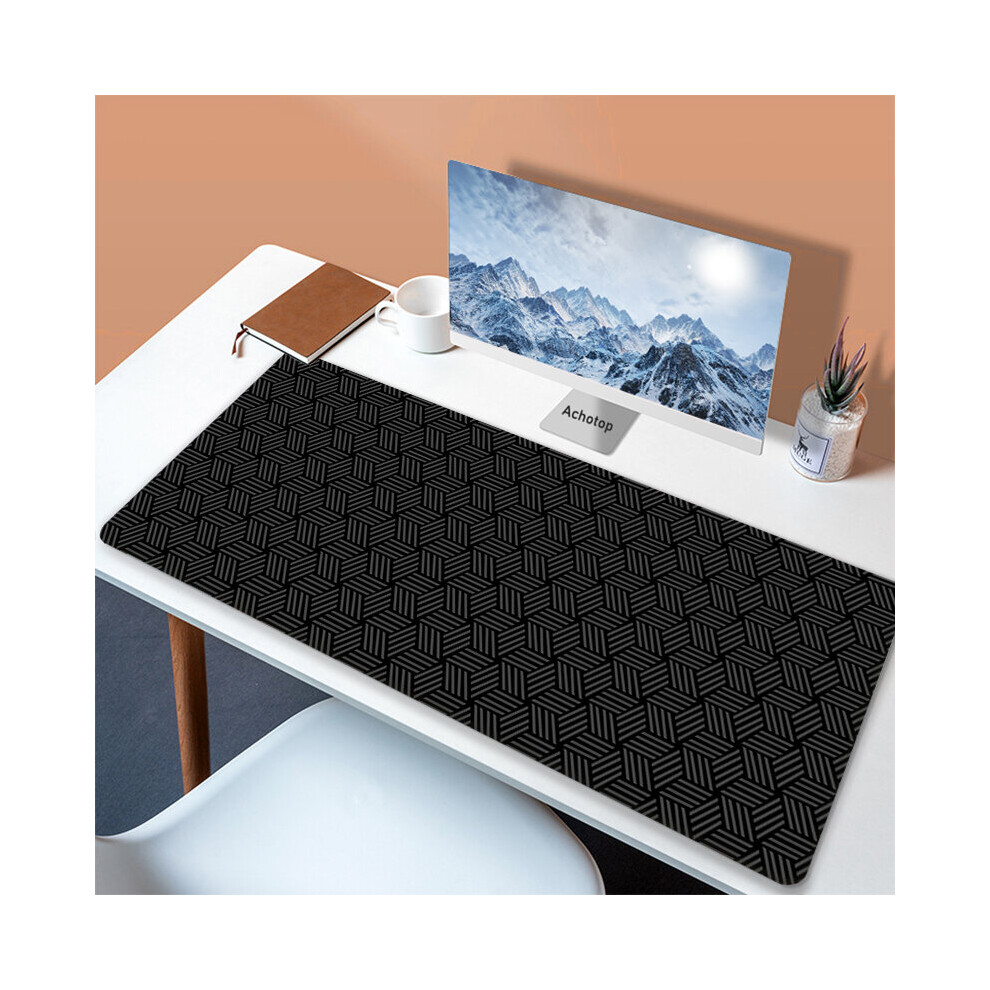(A-Ep666666 C 300X800x2mm) Geometric 900X400 Mouse Pad Computer Laptop Anime Keyboard Mouse Mat Xxl Large Mousepad Keyboards Gamers Decoracion D Black 4855357876114