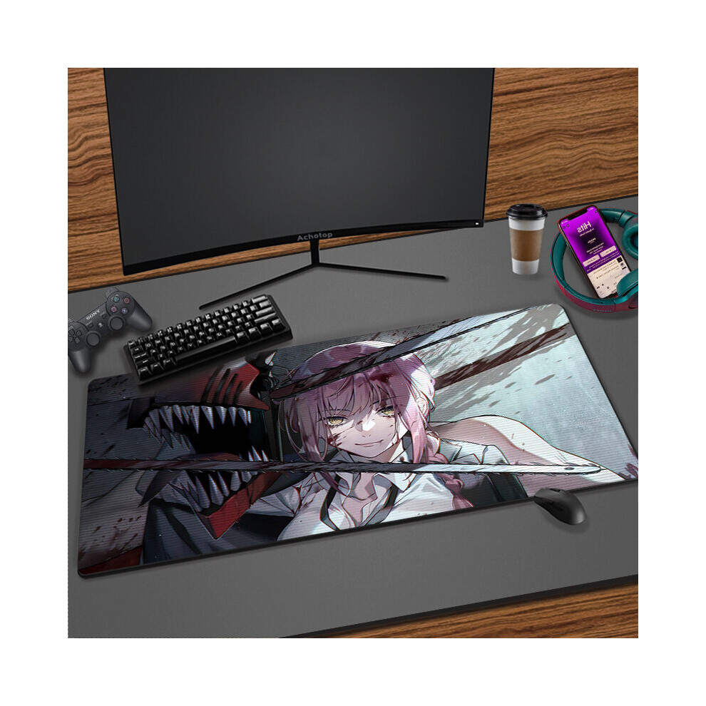 Photos - Other for Computer  300x700x3mm) Chainsaw Man Keyboard Gaming Table Mat Large Mouse Pad 900400 Pc Mats Xxl Mousepad Anime Carpet(a-EP289738 (9)
