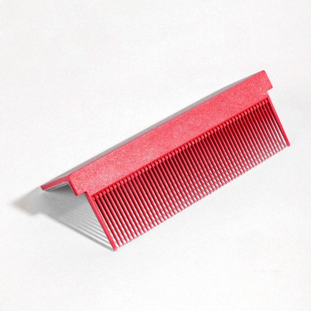 Dechoicelife (A-Pink) Portable Diy Styling Tool Carbon Fiber Hairdressing Hair Straightener Comb Straightening Comb Attachment