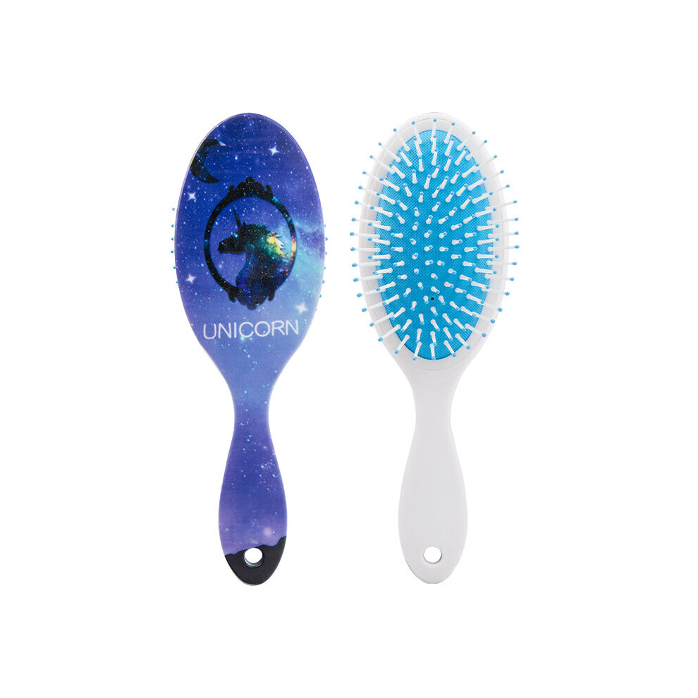 Dechoicelife (A-1A4) Kids Hair Brush Unicorn Cartoon Print Hair Comb High Quality Massage Comb Anti-Knot Curly Hair Products Hair Straightener Combs