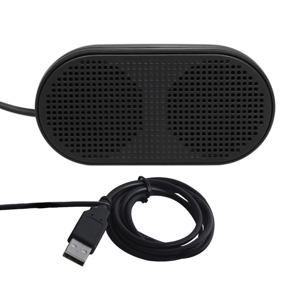 Usb Speakers Desktop Speaker For Notebook Laptop Pc 3D 2 Channels Loudspeaker Small Mini External Desk Speaker For Laptop 4851195392694
