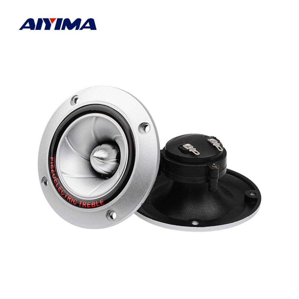 Aiyima 2Pcs Audio Tweeter Piezo Speakers 100W Horn Piezoelectric Sound Speaker Driver Treble Buzzer Loudspeaker Diy Home Theater 4851195385252